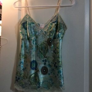 Spaghetti strap tank top